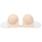 BYE-BRA - SUTI SEM ALAS EN U BEIGE COPO C