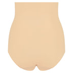 BYE-BRA - CINTO SEM EMENDA ESTILO PANTIES BEIGE TAMANHO XL