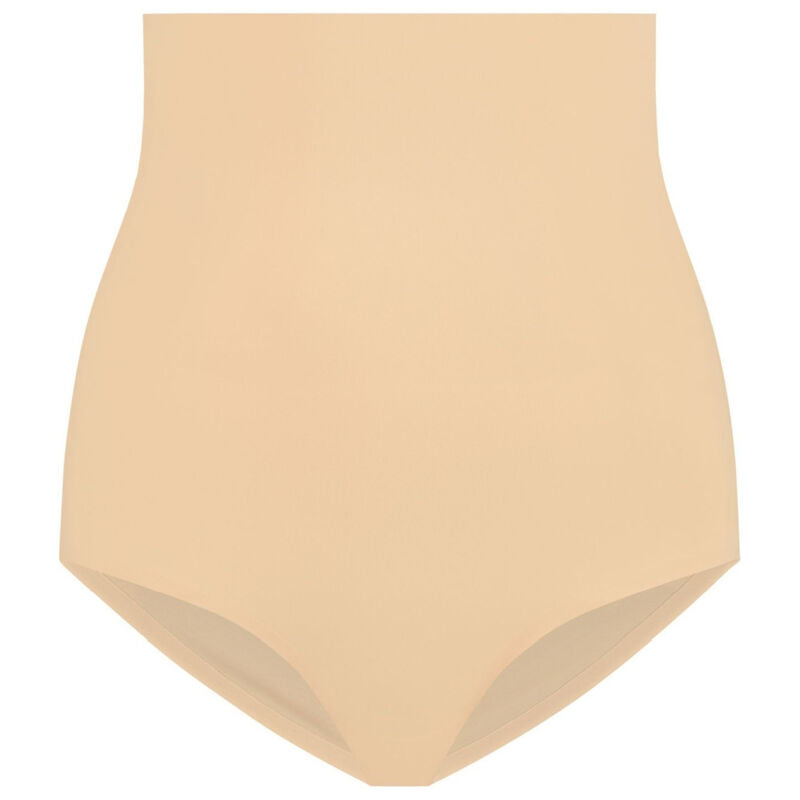 BYE-BRA - CINTO SEM EMENDA ESTILO PANTIES BEIGE TAMANHO XXL