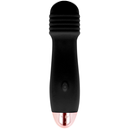 DOLCE VITA - VIBRADOR RECARREGÁVEL TRÊS PRETO 7 VELOCIDADE