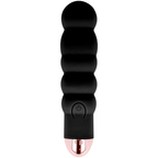 DOLCE VITA - VIBRADOR RECARREGÁVEL SEIS PRETO 7 VELOCIDADES