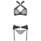 PASSION - CONJUNTO DE COURO ECOLÓGICO AMANDA S/M