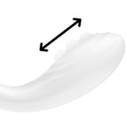 SATISFYER - VIBRADOR RRROLLING PLEASURE GSPOT BRANCO