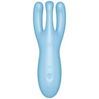 SATISFYER - APP VIBRADOR THREESOME 4 AZUL