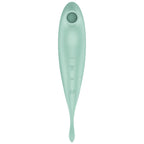 SATISFYER - TWIRLING PRO+ ESTIMULADOR DE PULSO DE AR E APLICATIVO VIBRADOR VERDE