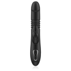 BLACK&SILVER - KENJI VIBRADOR RABBIT UP & DOWN + CONTROLO REMOTO WATCHME