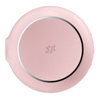 SATISFYER - PRO TO GO 3 ESTIMULADOR E VIBRADOR DE PULSO DE AR DUPLO ROSA