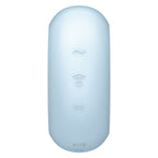 SATISFYER - PRO TO GO 3 ESTIMULADOR E VIBRADOR DE PULSO DE AR DUPLO AZUL