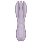 SATISFYER - VIBRADOR THREESOME 2 VIOLETA