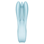 SATISFYER - VIBRADOR THREESOME 1 AZUL
