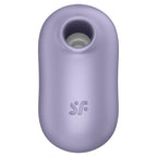 SATISFYER - PRO TO GO 2 ESTIMULADOR E VIBRADOR DE PULSO DE AR DUPLO VIOLETA