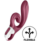 SATISFYER - LOVE ME COELHO VIBRAO VERMELHO