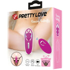 PRETTY LOVE - ESTIMULADOR DE BORBOLETA DANCING PARA CALAS COM CONTROLE REMOTO LILAC
