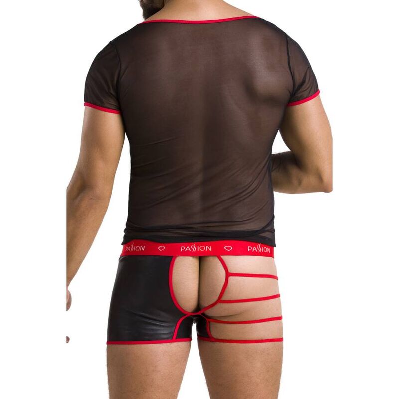PASSION - 055 CONJUNTO MARCA PRETO L/XL
