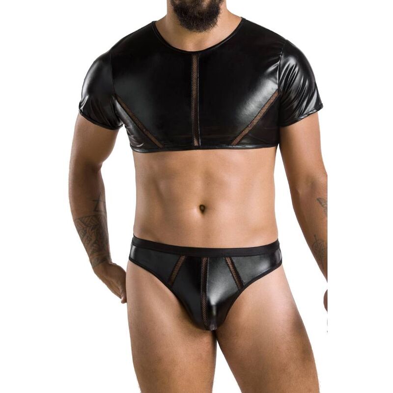 PASSION - 057 CONJUNTO PETER BLACK L/XL