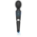 BLACK&SILVER - BECK WAND E VENTOSA 2 EM 1 SILICONE