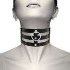 COQUETTE CHIC DESIRE - GARGANTILHA DE COURO VEGANO ESTILO FETISH