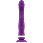 INTENSE - VIBRADOR DE SILICONE CASANOVA COELHO TRIPLO MOTOR ROXO