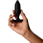 JE JOUE - VIBRADOR ANAL PLUG ONYX PRETO