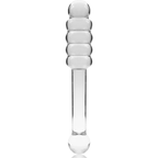 NEBULA SERIES BY IBIZA - MODELO 20 DILDO VIDRO BOROSILICADO TRANSPARENTE 20.5 CM -O- 3 CM