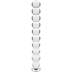NEBULA SERIES BY IBIZA - MODELO 22 DILDO VIDRO BOROSILICADO TRANSPARENTE 21.5 CM -O- 2.5 CM