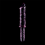 NEBULA SERIES BY IBIZA - MODELO 24 DILDO VIDRO BOROSILICADO ROSA 28.5 CM -O- 5 CM