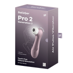 SATISFYER - ESTIMULADOR DE PULSO DE AR PRO 2 VIOLETA