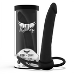 MYTHOLOGY - DILDO ANAL COBI ONYX COM ANEL DE GALO E TESTÍCULO 13 SILICONE CM