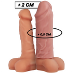 VIRILXL - EXTENSÃO DE PÊNIS NATURAL DE SILICONE LÍQUIDO V3