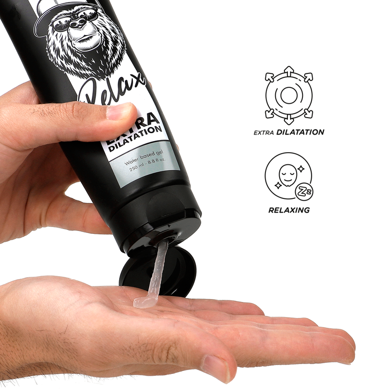 BLACK HOLE - GEL BASE D'ÁGUA DILATAÇÃO ANAL 250 ML