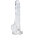 ALIVE - LUSTY REALISTIC PÊNIS TRANSPARENTE 18 CM