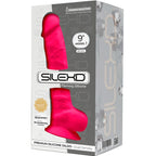 SILEXD - MODELO 1 PÊNIS REALÍSTICO PREMIUM SILEXPAN SILICONE FÚCSIA 23 CM