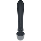 SATISFYER - TRIPLE LOVER RABBIT VIBRADOR MASSAGER CINZA