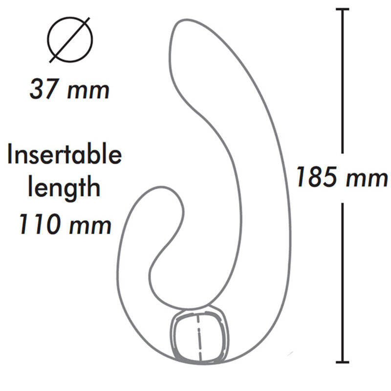 SHUNGA - MIYO MASSAGER ÍNTIMO FÚCSIA