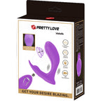 PRETTY LOVE - CONTROLE REMOTO DE VIBRAÇÃO E PULSAÇÃO IDABELLE VIOLETA