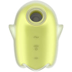 SATISFYER - GLOWING GHOST AIR PULSE & VIBRADOR AMARELO