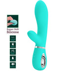 PRETTY LOVE - VIBRADOR MULTIFUNO G-SPOT THOMAS AQUA VERDE