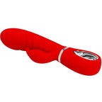 PRETTY LOVE - VIBRADOR PRESCOTT MULTIFUNO G-SPOT VERMELHO