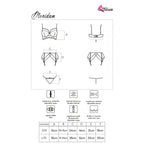 LIVCO CORSETTI FASHION - MORIDAM LC 90552 SUTI + CINTA LIGA + CALA NEGRO L/XL