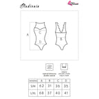 LIVCO CORSETTI FASHION - MUDIENIN LC 90654 BODY PRETO S/M