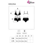 LIVCO CORSETTI FASHION - DREZNA LC 90733 BRA + CALA PRETA L/XL