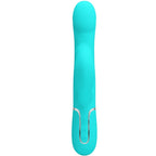 PRETTY LOVE - VIBRADOR COELHO PÉROLAS AQUA VERDE