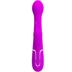 PRETTY LOVE - VIBRADOR DEJON COELHO 3 EM 1 MULTIFUNO VIOLETA