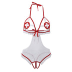 SUBBLIME - FANTASIA DE ENFERMEIRA SEXY CROTCHLESS L/XL