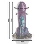 EPIC - BASILISK DILDO DUPLO ESCAMOSO PRAZER TAMANHO PEQUENO