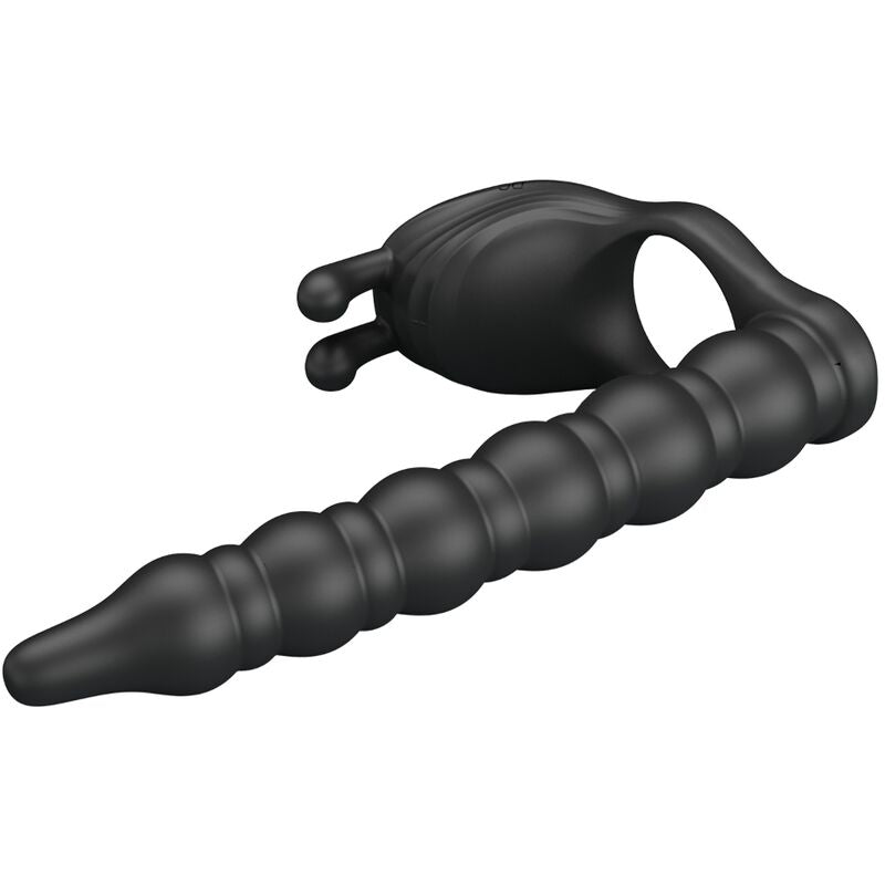 PRETTY LOVE - BLACKNEY ANÉIS PARA PÊNIS COM PLUG VIBRADOR