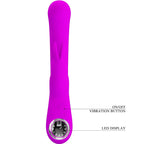 PRETTY LOVE - SKYLAR VIBRADOR ESTIMULADOR ROXO