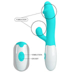 PRETTY LOVE - VIBRADOR SNAPPY G-SPOT AQUA VERDE