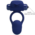 PRETTY LOVE - AJMAL ANEL VIBRADOR COM PLUG AZUL