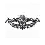 QUEEN LINGERIE - MSCARA DE RENDA PRETA MODELO 1